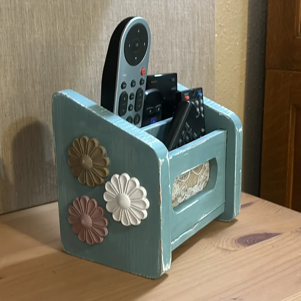 Boho Wood Organizer - Picture 13 of 14